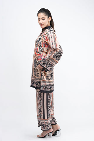 Beleza Printed Swiss Lawn Co-Ord Set