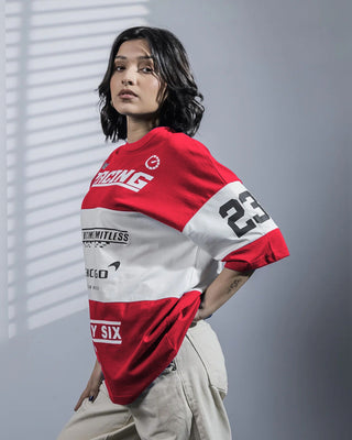 RF Chicago Dryfit Oversized Jersey Red